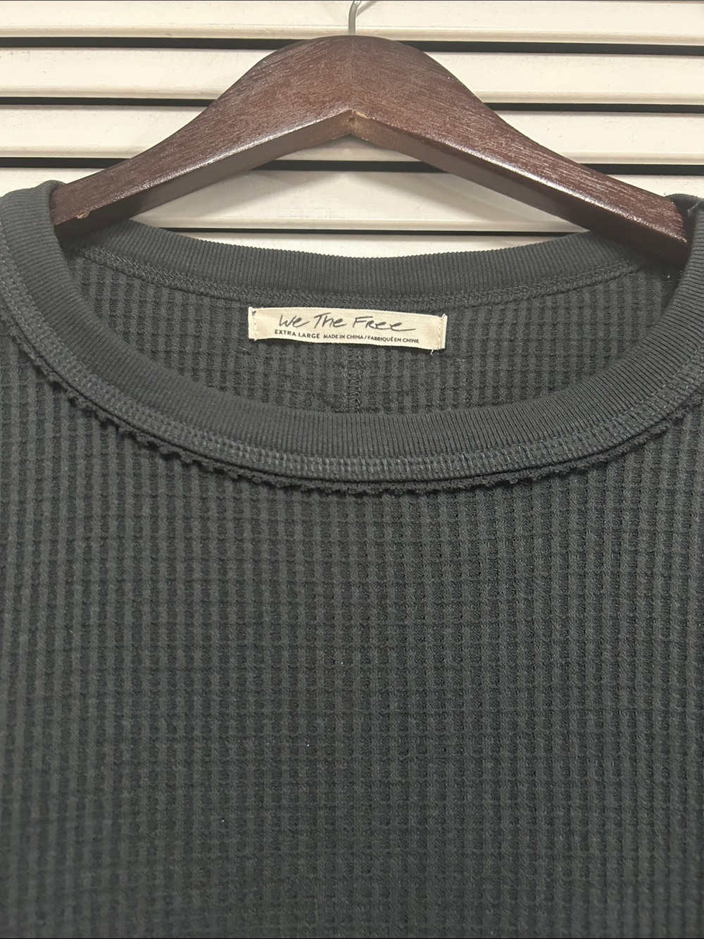 Free People Nikki Thermal Waffle Knit Top - Picture 2 of 4